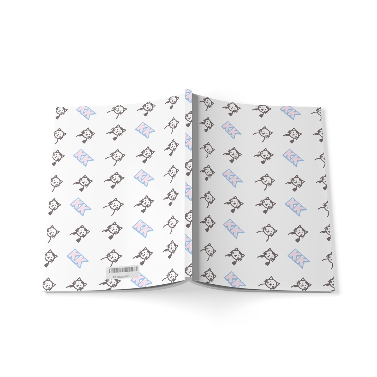Kitty Kawaii Softcover Notebook, A5