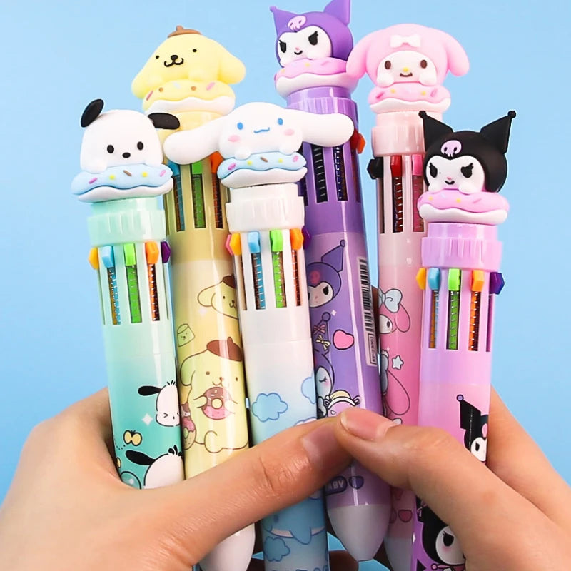 Sanrio Ten Color Ballpoint Pen