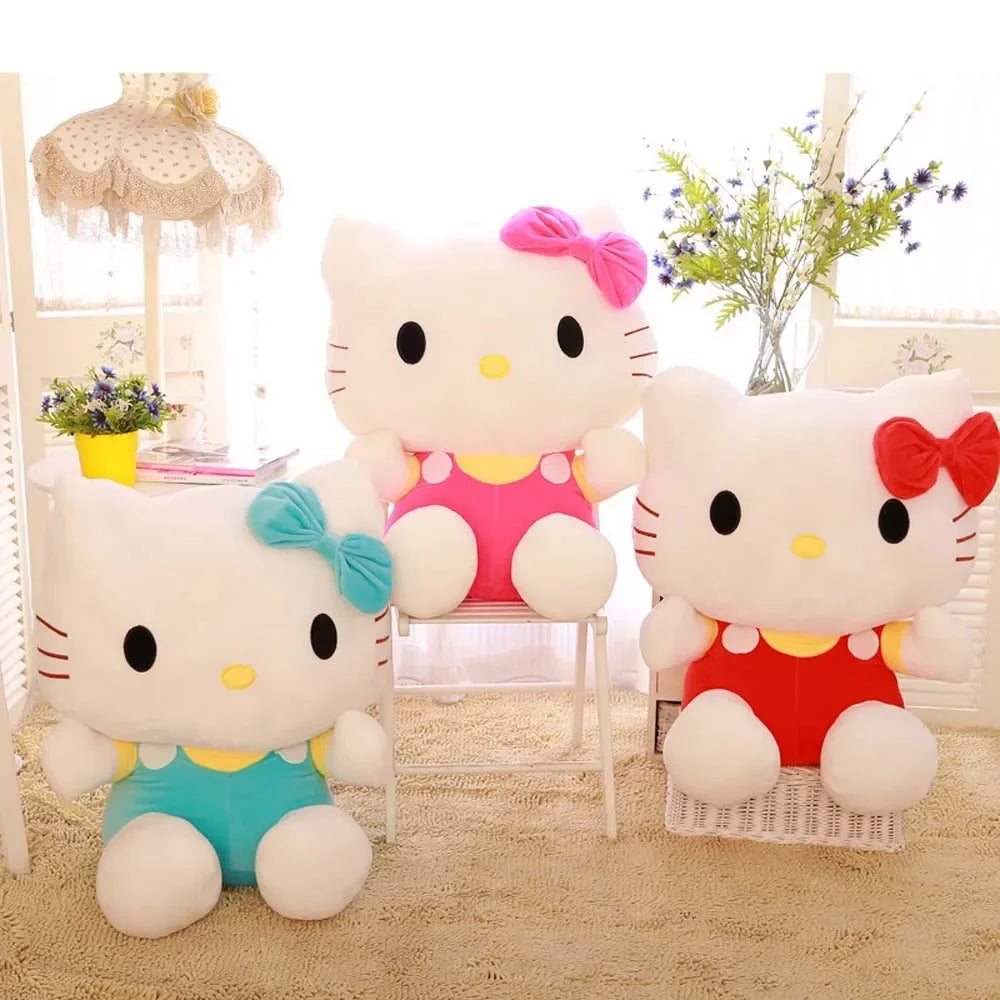 Cute Hello Kitty Plush - Sanrio Cat Plush Toy Doll