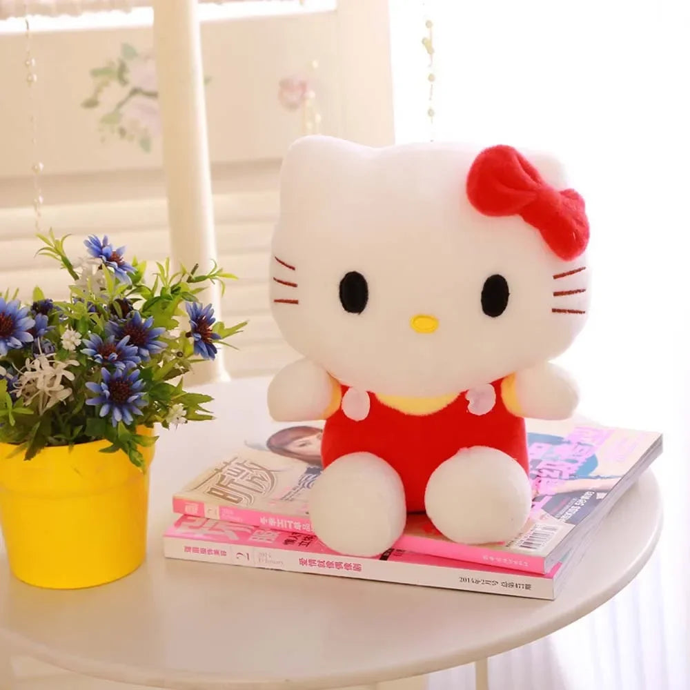 Cute Hello Kitty Plush - Sanrio Cat Plush Toy Doll